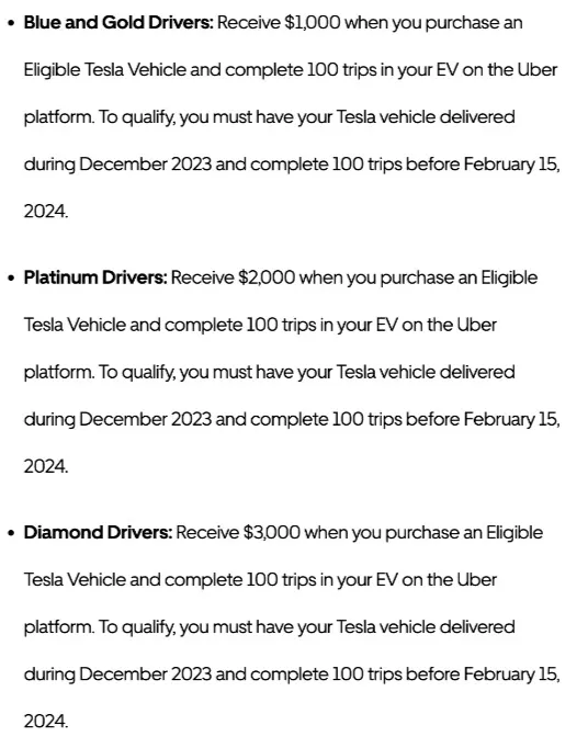 Tesla Uber